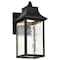 Nuvo Austen Collection, Outdoor Wall Fixture LED SMART Starfish RGBTW Matte Black Clear Water Glass 62/5997 - alternate 5